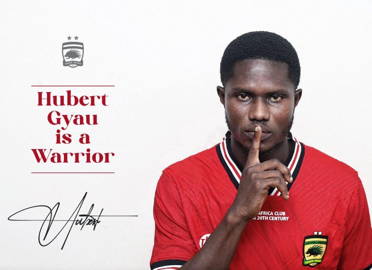Official: Asante Kotoko sign Hubert Gyau on four-year deal