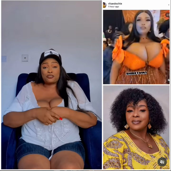 “Remove my name from your gutter mouth” — Actress Nneoma Ukpabi warns Rita Edochie over viral indecent dressing post