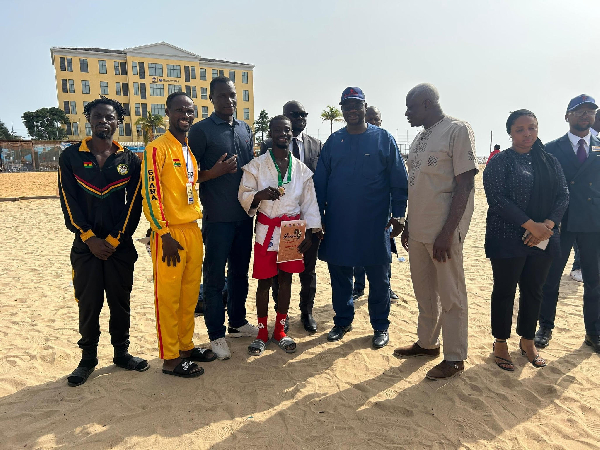 Ghana wins two bronze medals at 19th African Sambo Championship in Guinea