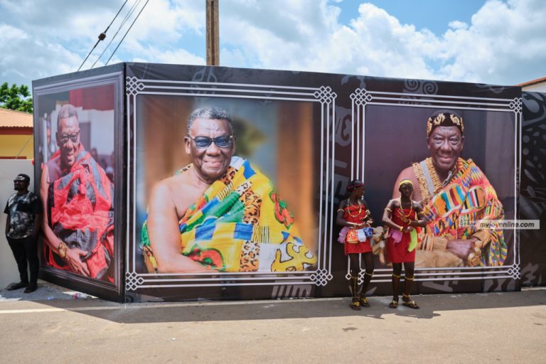 Photos: Interesting images for funeral of late Mamponghene Daasebre Osei Bonsu II