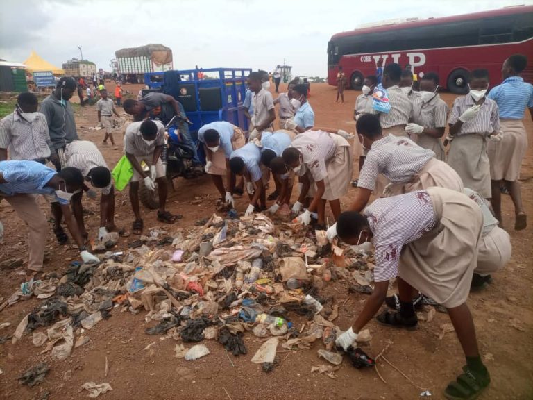 Krachi East NCCE Commemorates World Environmental Day with Clean-Up  