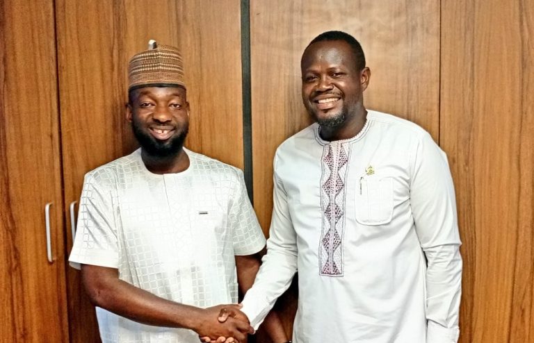 Nkwanta South MCE discuss sports development with youth advocate