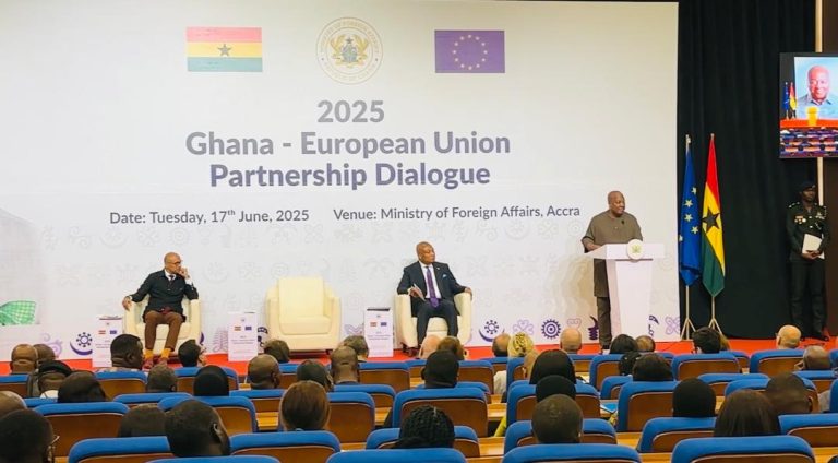 President Mahama reaffirms Ghana’s commitment to deepening strategic EU partnership