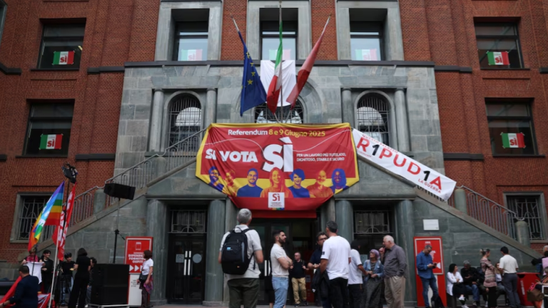 Italians vote in referendums on migration, labour law