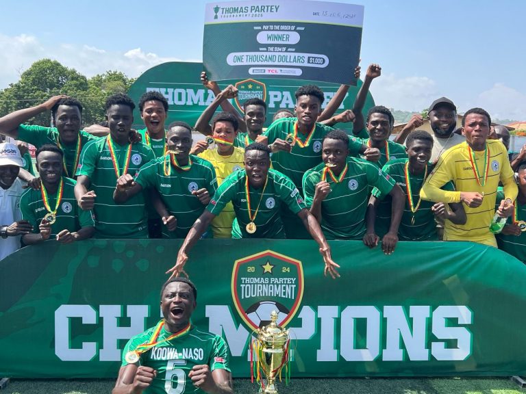 Kowa Naso crowned champions of 2025 Thomas Partey Tournament