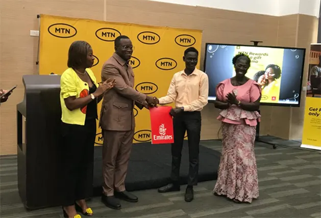 Bernard Nkrumah Wins MTN Mother’s Day Promo