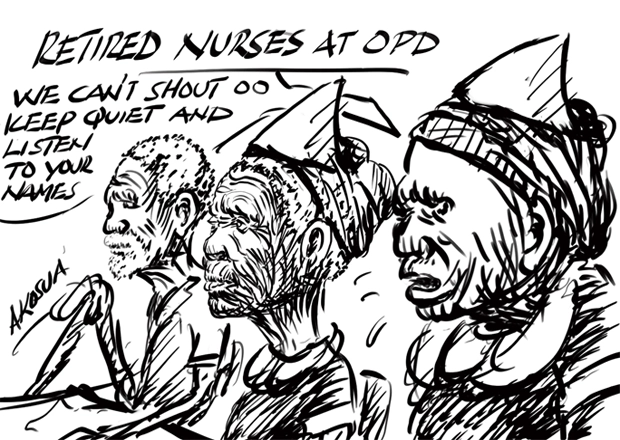 RETIRED NURSES AT OPD