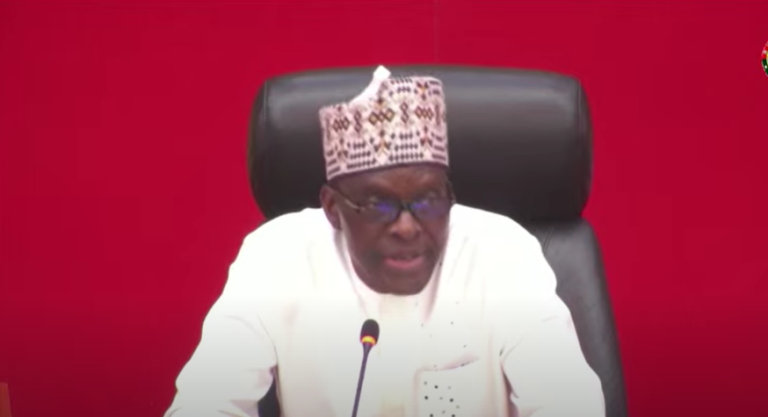 Speaker rules out referring Dr. Ayew Afriyie to Privileges Committee following chaos