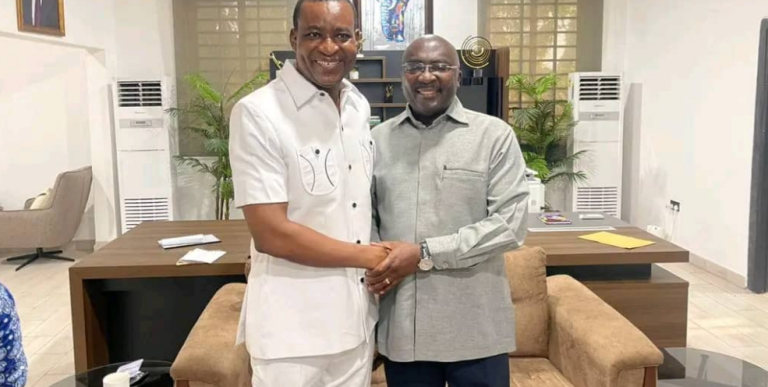 Wontumi visits Bawumia following release from EOCO custody