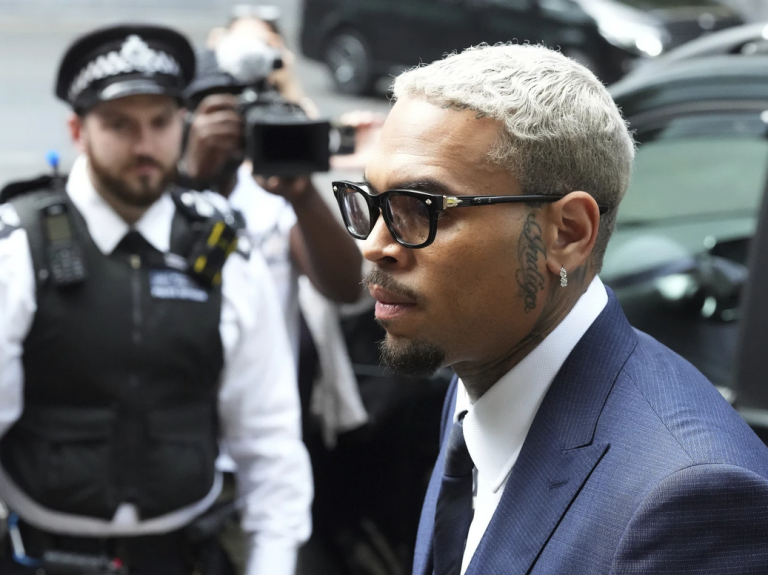 Singer Chris Brown pleads not guilty in London assault case