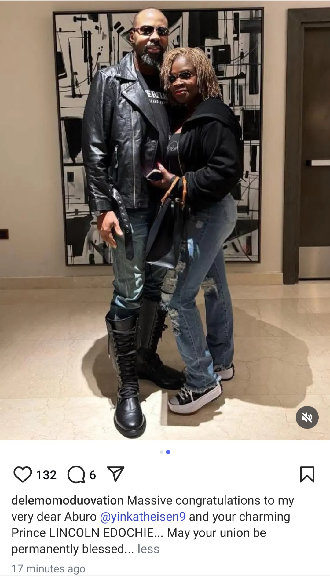 Former actor, Linc Edochie privately marries another wife