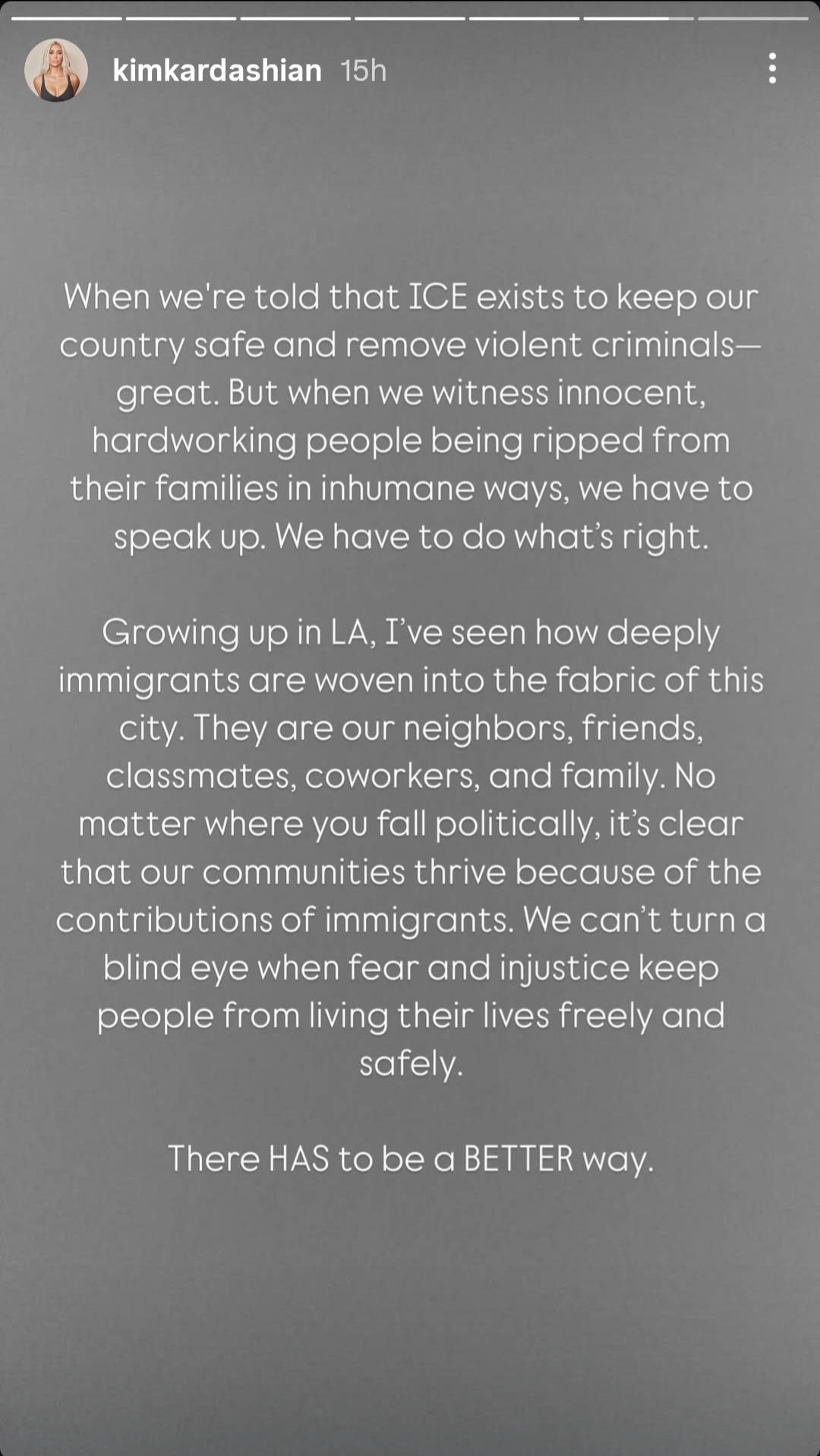 "There has to be a better way" Kim Kardashian speaks out against ICE raids in Los Angeles