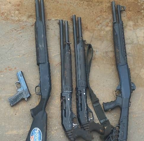 Police seize weapons, equipment in galamsey crackdown 