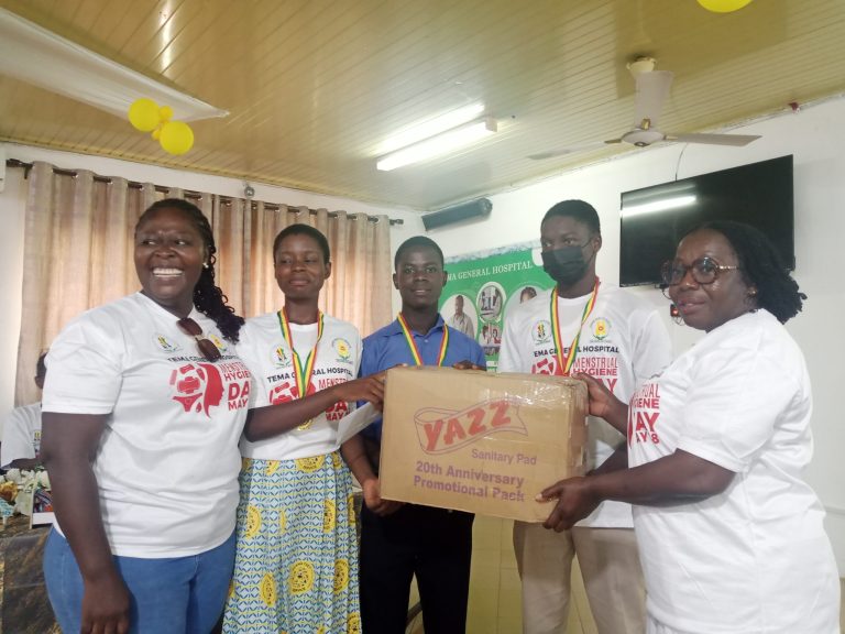 Tema Mission Technical Institute wins menstrual hygiene art competition  