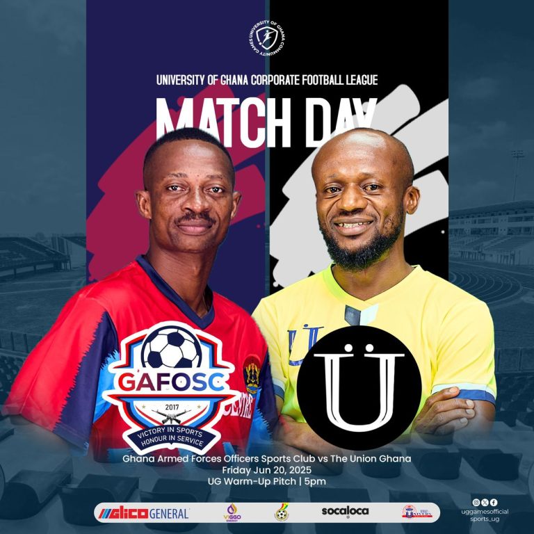 Union Ghana faces Ghana Armed Forces for UG corporate league fixture