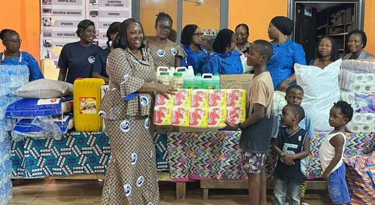 Ghana Water ladies donate to Chosen Children’s Centre
