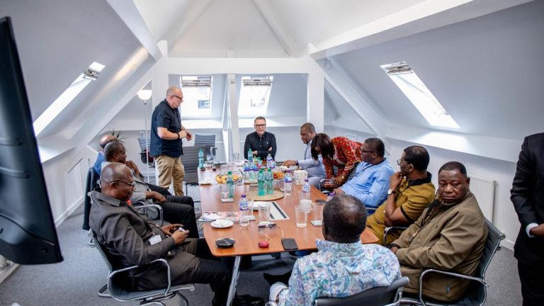 General Superintendent of Assemblies of God Ghana, Rev. Wengam leads delegation to UK headquarters