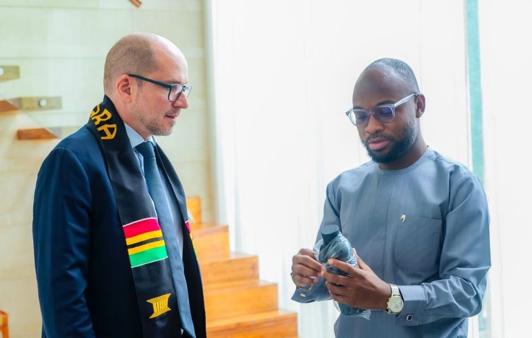 NYA boss Osman Ayariga engages Austrian Ambassador on youth development partnership