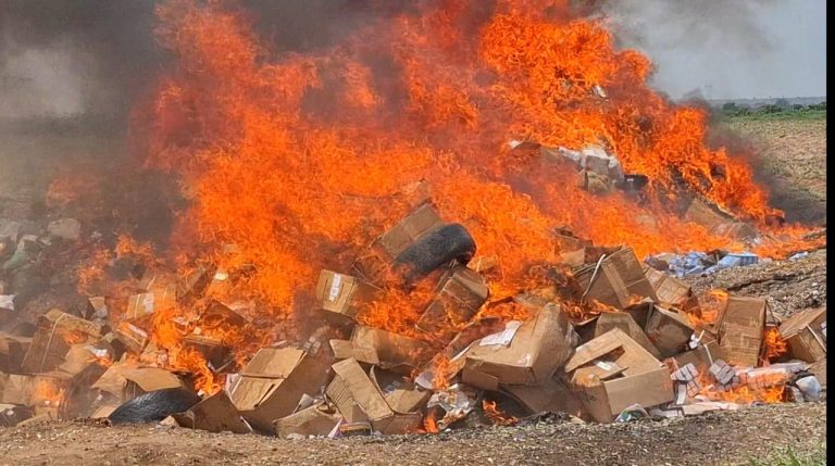 NIB, NACOC destroy $350m worth of cocaine following court order