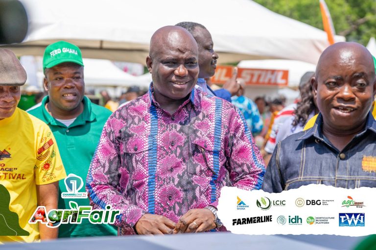 Eric Opoku, Sampson Ahi visit Channel One TV’s AgriFair