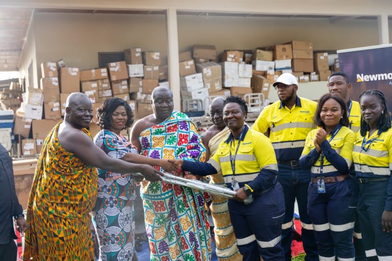 Newmont gives medical equipment to enhance healthcare delivery in Tano North