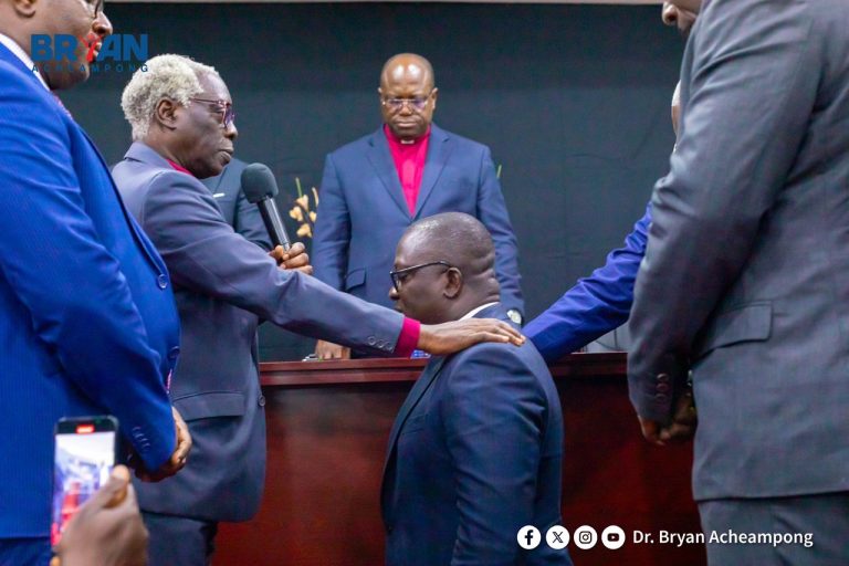Bryan Acheampong pays courtesy call on Moderator, Leadership of Presbyterian Council