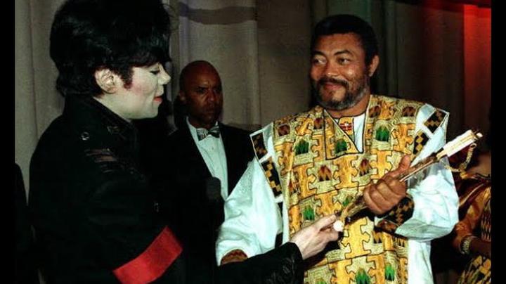 Memorable Pictures of Michael Jackson and J.J Rawlings You haven’t seen