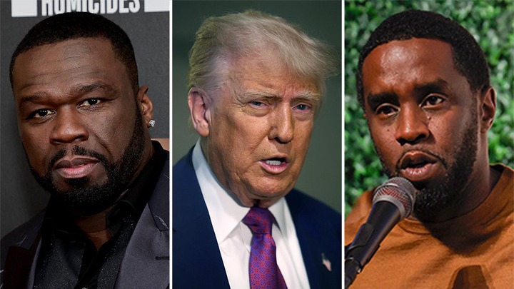 Rapper 50 Cent says he’s will speak to Donald Trump about pardoning Diddy