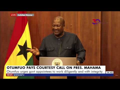 We used to run errands together – Mahama shares childhood ties with Otumfuo