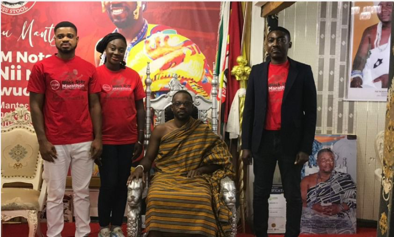 Osu Mantse supports 2025 Absa Black Star marathon