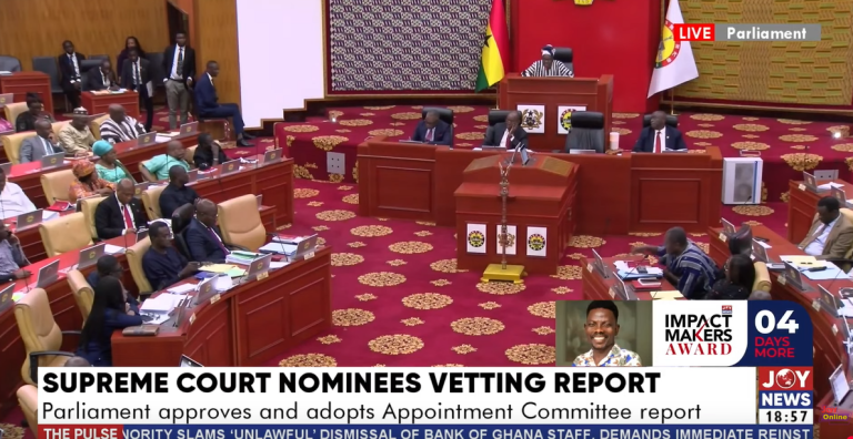 Supreme Court vetting report approved despite Minority pushback