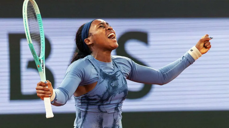 Gauff battles past Keys to reach semi-finals