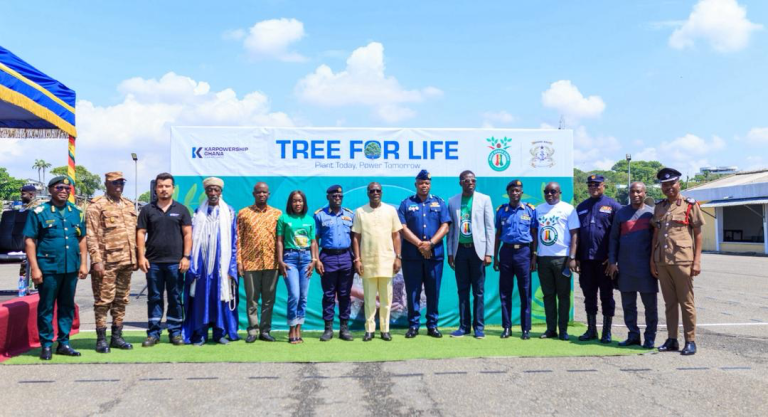 Karpowership Ghana partners with Navy and Forestry Commission to plant trees