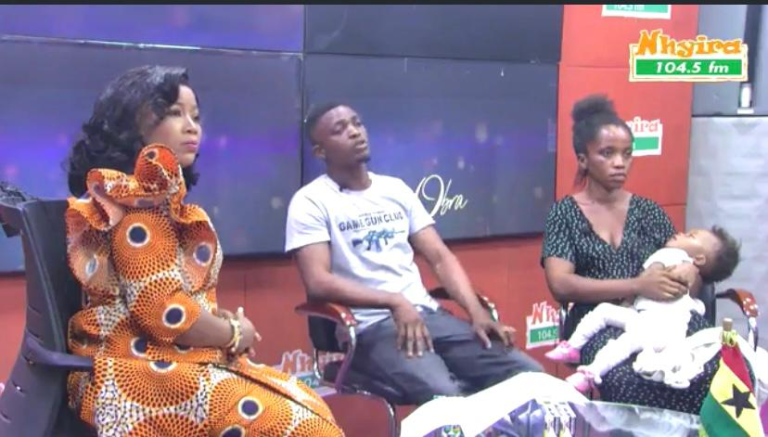 Domestic abuse allegations unfold on live radio as couple reaches settlement on Nhyira FM