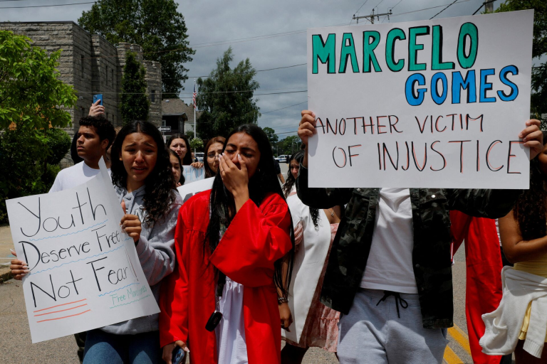 Top US immigration officials defend arrest of Massachusetts high school student