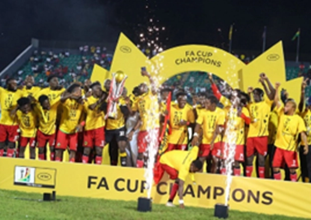 Kotoko Win 10th FA Cup With Last-Minute Goal