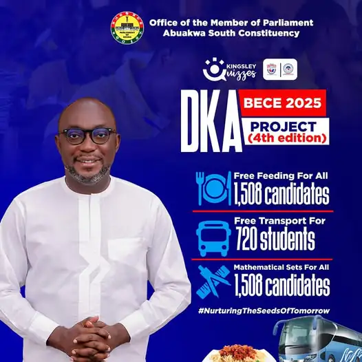 Abuakwa South MP Launches 4th Edition of DKA BECE Support Project Ahead of 2025 Exams