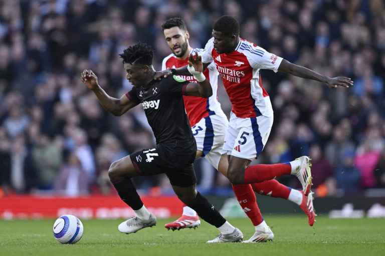 Partey defends Kudus after challenging season at West Ham