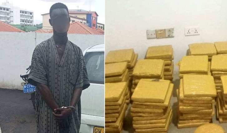 Police arrest taxi driver with suspected cannabis hidden in fertiliser sacks
