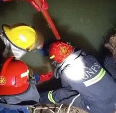 GNFS retrieves body of schoolgirl from pool of water at Tomefa