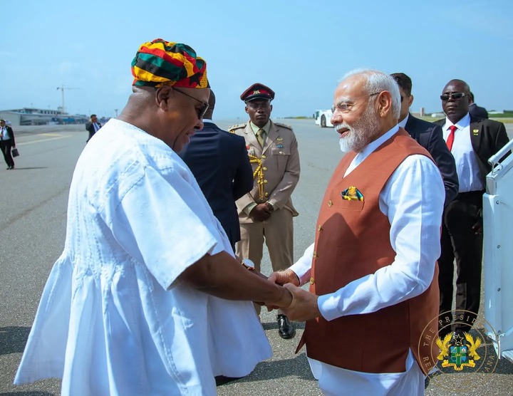Ghana Confers Highest Honour on Modi During Historic State Visit