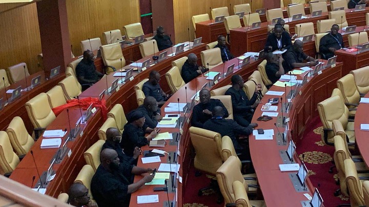 MPs wear black to Parliament to mourn Ernest Yaw Kumi