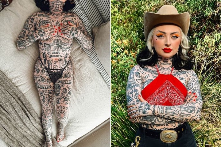 Influencer Who Dished Out $33K on 250 Tattoos Reveals How the Transformation Impacts Her Daily Life (Exclusive)