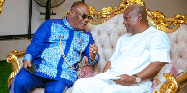 Let the Cedi flourish under your leadership — Duncan-Williams to Mahama