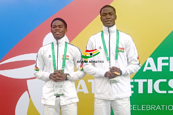 Ghana wins two medals on day 3 of CAA U-18/U-20 Championship