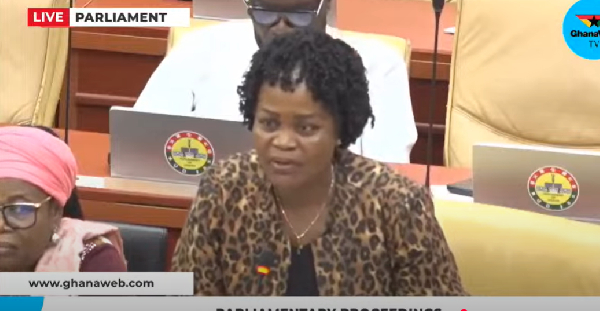 ‘Shut up over there!’ – Watch as NDC MP blasts Minority in Parliament over Hawa Koomson’s assault