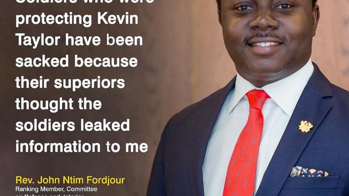 Soldiers Dismissed Over Alleged Info Leak About Kevin Taylor – Ntim Fordjour