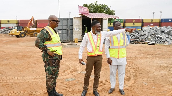 GPHA Director-General inspects key road rehabilitation projects within Port of Tema enclave