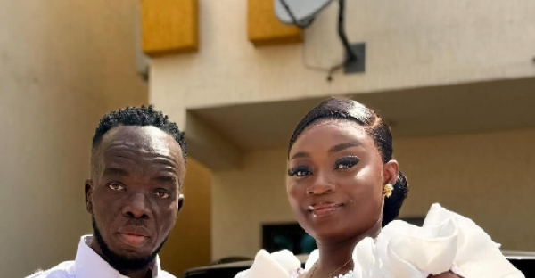 Akwaboah lashes out at critics, explains controversial wedding anniversary photo