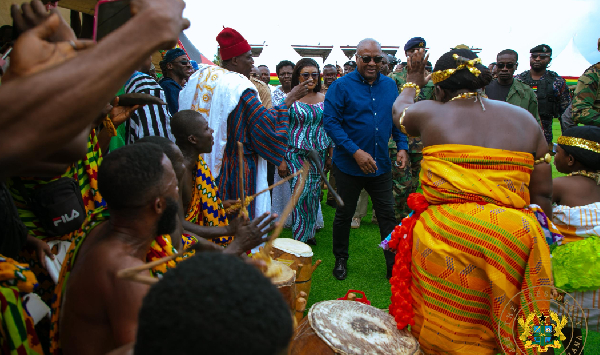 Citizens reflect on economic gains as President Mahama tours Eastern Region